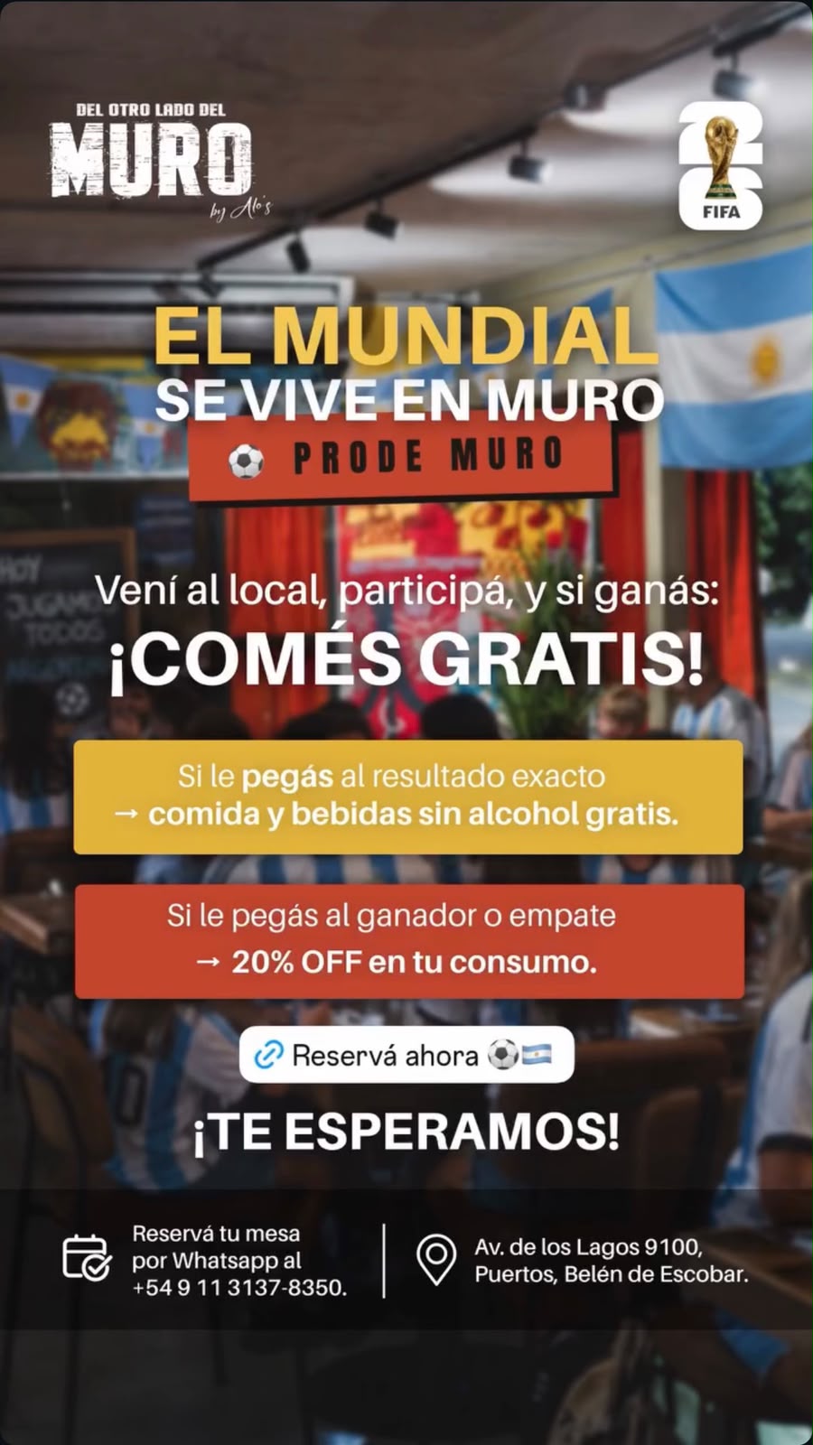 El Mundial se vive en MURO – Prode MURO
